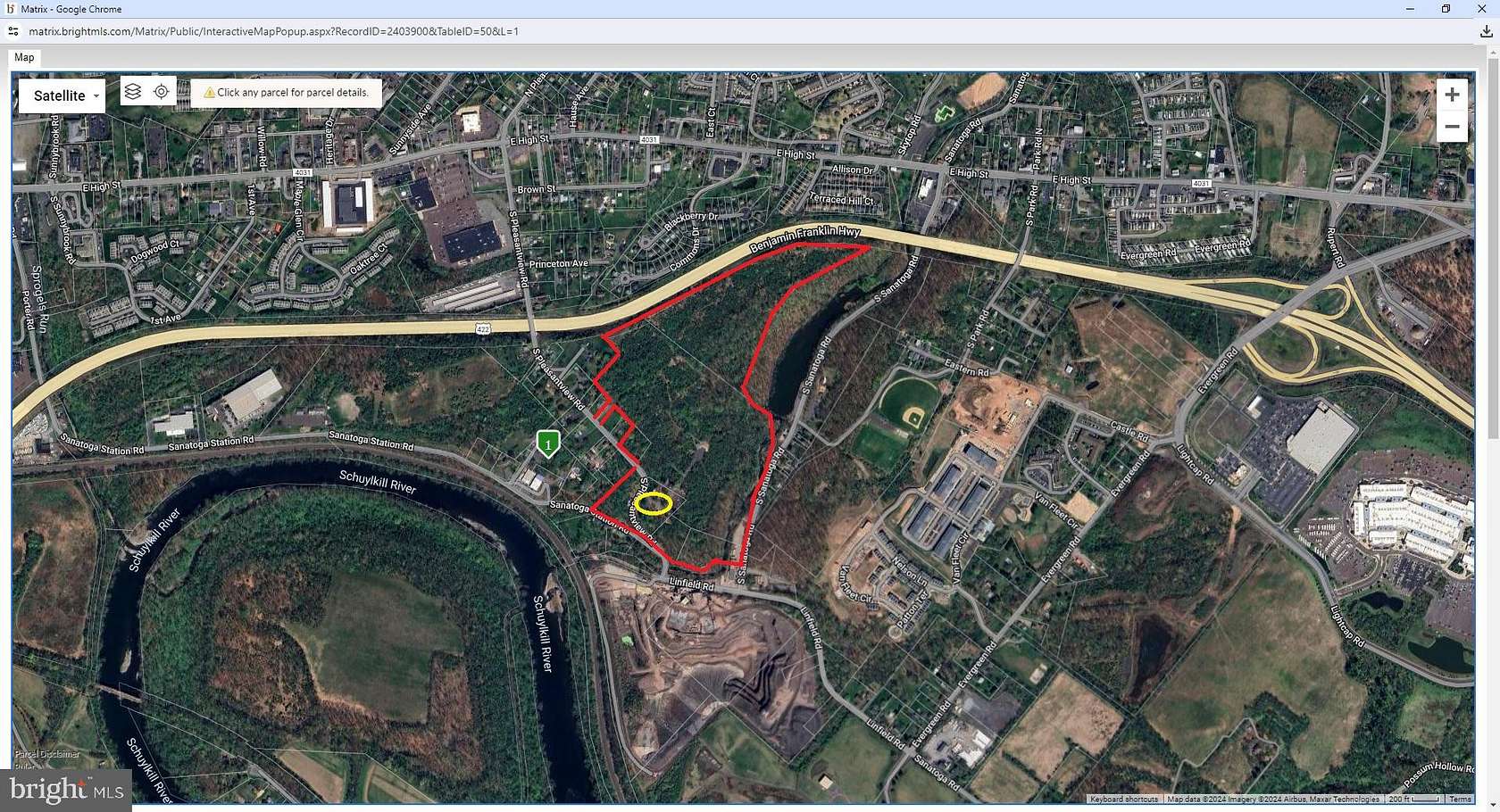 53 Acres of Land for Sale in Pottstown, Pennsylvania