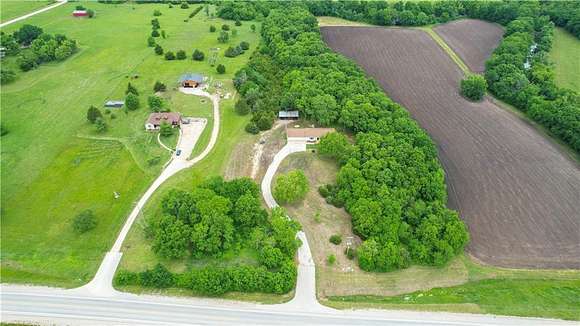 8.5 Acres of Residential Land with Home for Sale in Wellsville, Kansas