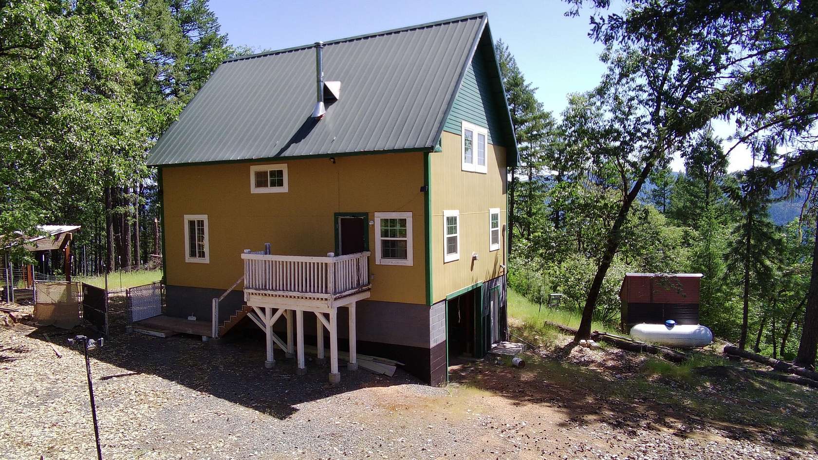 10 Acres of Land with Home for Sale in Trinity Center, California