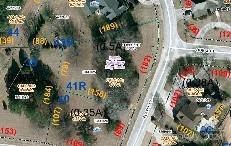 0.5 Acres of Residential Land for Sale in Salisbury, North Carolina