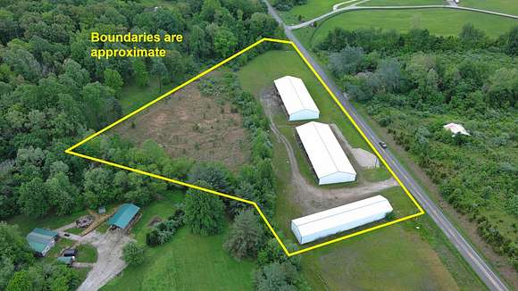 4.6 Acres of Commercial Land for Auction in Hardinsburg, Kentucky