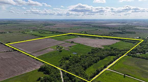 161 Acres of Agricultural Land with Home for Auction in Welda, Kansas