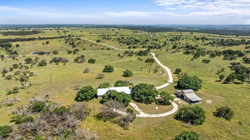 242 Acres of Agricultural Land with Home for Sale in Hamilton, Texas