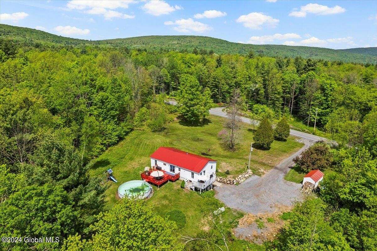 5 Acres of Residential Land with Home for Sale in Greenfield, New York