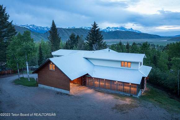 2.59 Acres of Residential Land with Home for Sale in Jackson, Wyoming