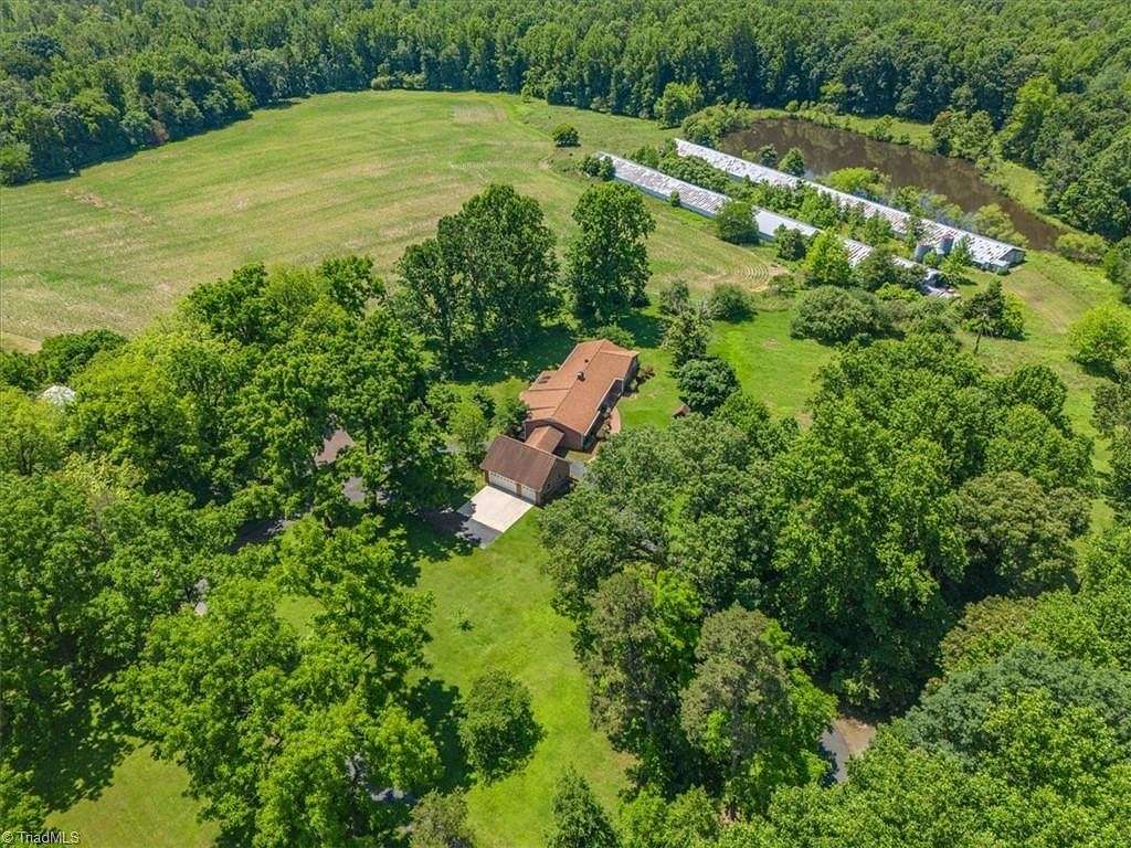 50.26 Acres of Agricultural Land with Home for Sale in Julian, North Carolina