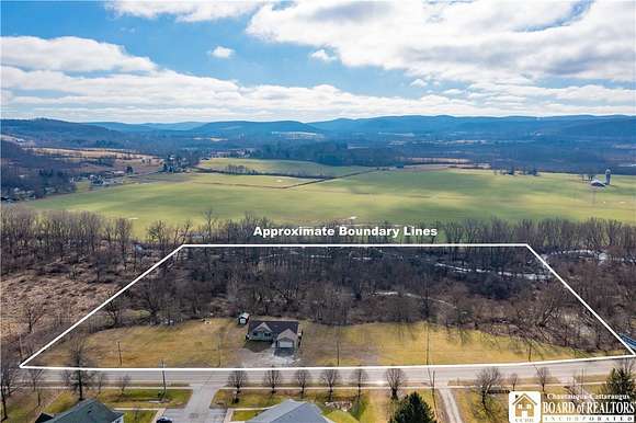 12.1 Acres of Recreational Land with Home for Sale in Randolph, New York