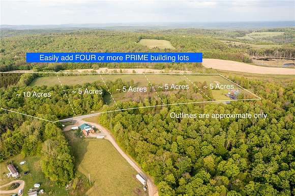 30.9 Acres of Improved Land for Sale in New Lisbon, New York