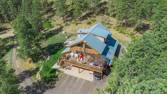 40 Acres of Recreational Land with Home for Sale in Bayfield, Colorado