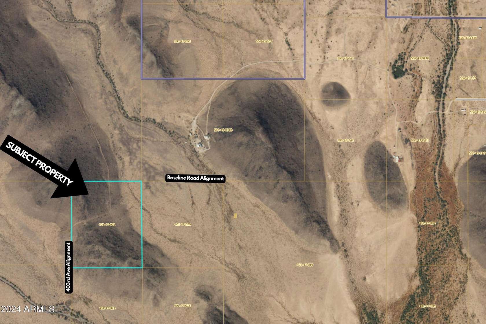 35.8 Acres of Land for Sale in Tonopah, Arizona