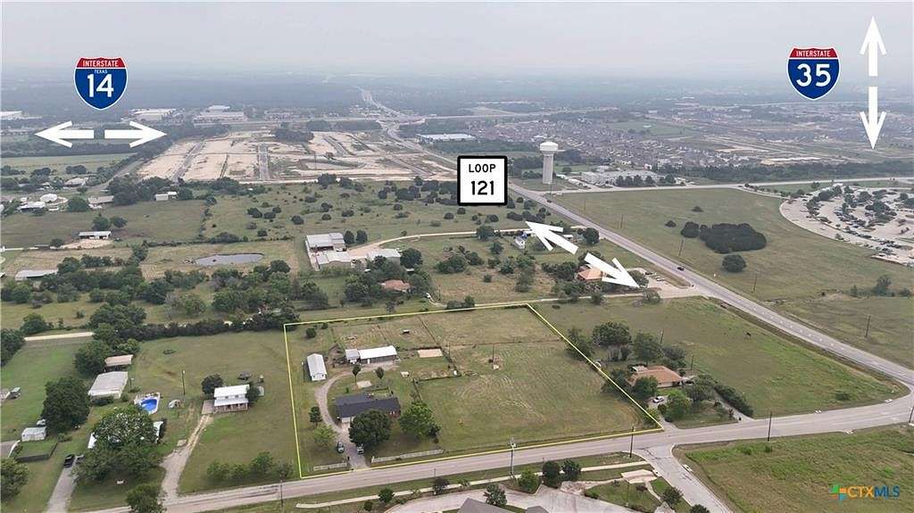 3.4 Acres of Improved Mixed-Use Land for Sale in Belton, Texas