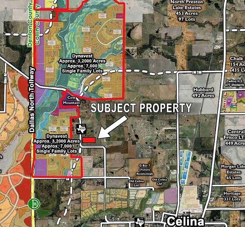 19.8 Acres of Land for Sale in Celina, Texas