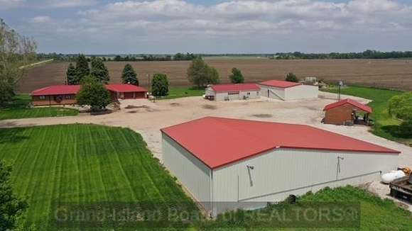 4.1 Acres of Residential Land with Home for Sale in Alda, Nebraska