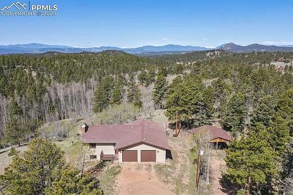 20 Acres of Land with Home for Sale in Divide, Colorado