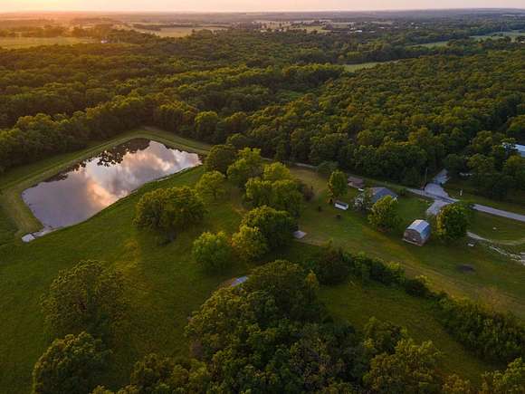 41 Acres of Land with Home for Sale in El Dorado Springs, Missouri