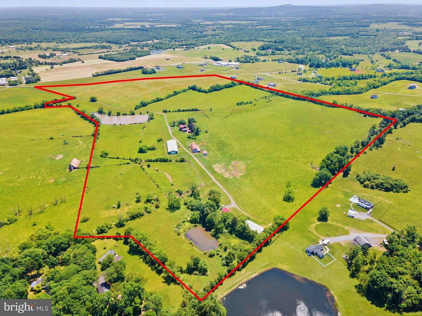 149 Acres of Land with Home for Sale in Culpeper, Virginia