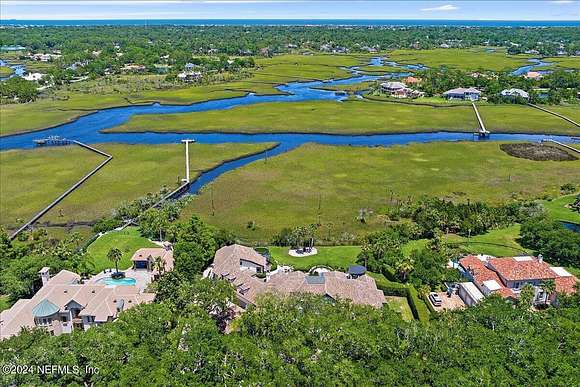 4.4 Acres of Residential Land with Home for Sale in Ponte Vedra Beach, Florida