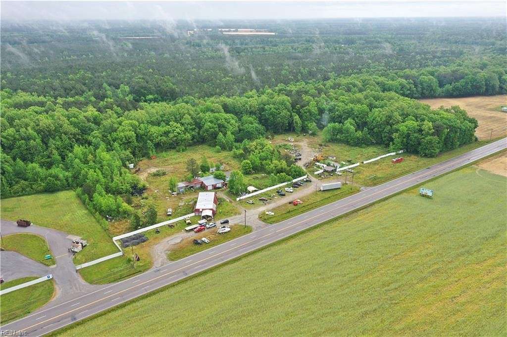 10.3 Acres of Improved Commercial Land for Sale in Ivor, Virginia