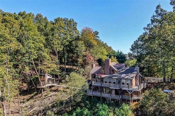 2.7 Acres of Residential Land with Home for Sale in Ellijay, Georgia