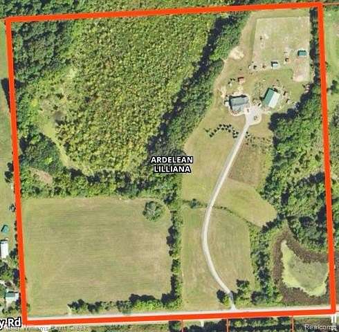 40.41 Acres of Land with Home for Sale in Attica, Michigan