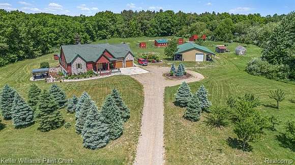 40.4 Acres of Land with Home for Sale in Attica, Michigan