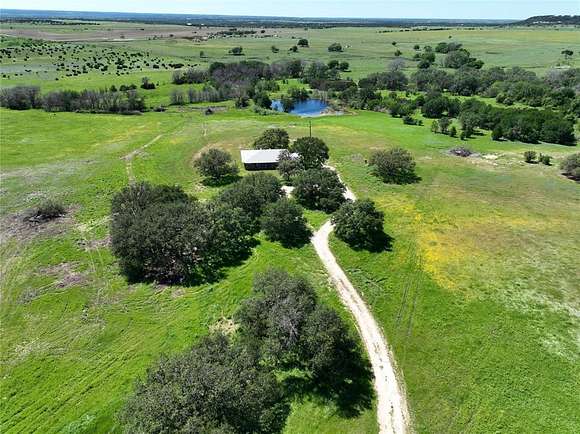 26.5 Acres of Agricultural Land with Home for Sale in Hamilton, Texas