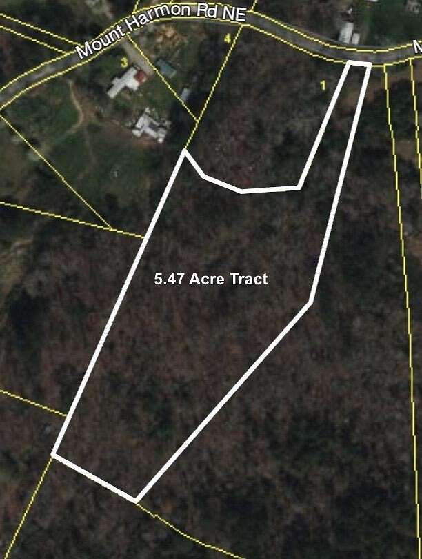 5.5 Acres of Land for Sale in Charleston, Tennessee