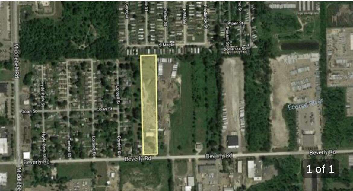 5.16 Acres of Improved Commercial Land for Sale in Romulus, Michigan