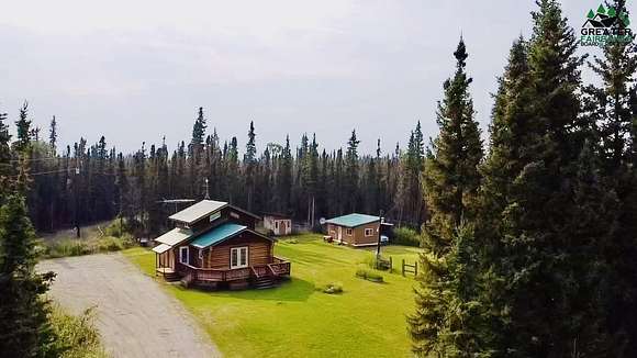 4.6 Acres of Residential Land with Home for Sale in Delta Junction, Alaska