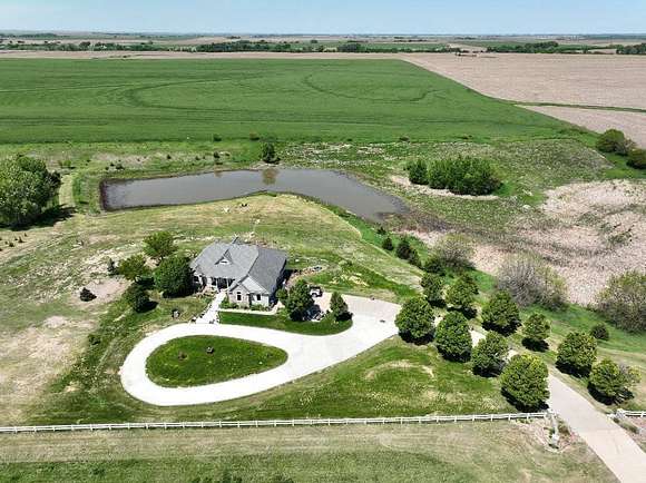 34 Acres of Land with Home for Sale in Smith Center, Kansas