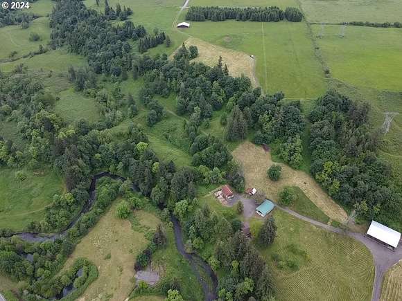 40 Acres of Agricultural Land with Home for Sale in Washougal, Washington