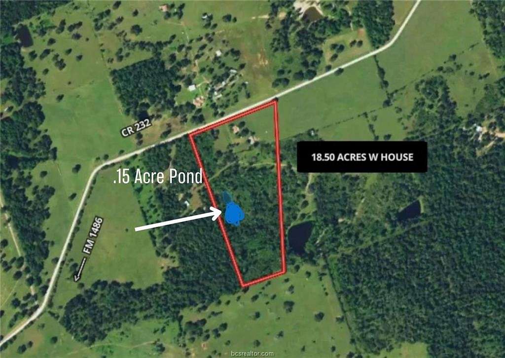 18.5 Acres of Land with Home for Sale in Richards, Texas