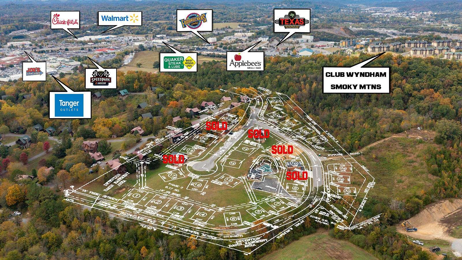 0.24 Acres of Residential Land for Sale in Pigeon Forge, Tennessee