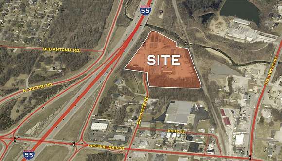 8.4 Acres of Commercial Land for Sale in Imperial, Missouri