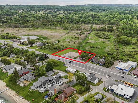 1.1 Acres of Improved Commercial Land for Sale in Beulah, Michigan