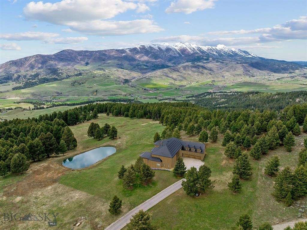 38.6 Acres of Recreational Land with Home for Sale in Bozeman, Montana