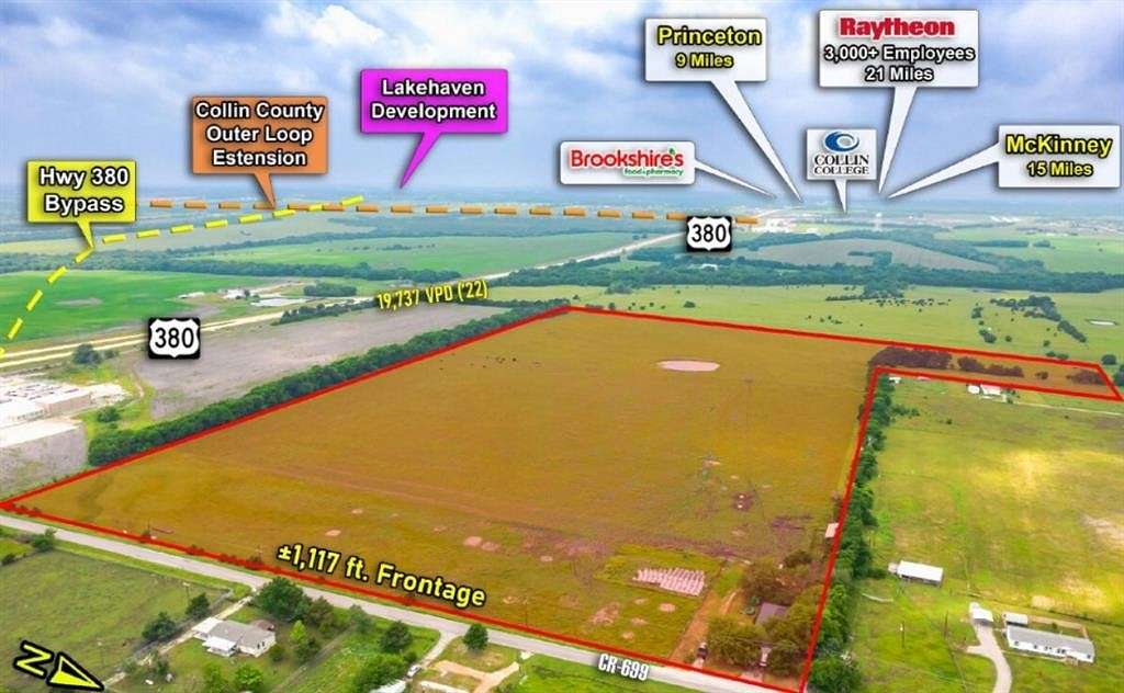 59.2 Acres of Agricultural Land for Sale in Farmersville, Texas