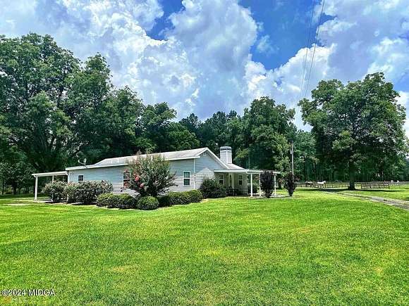 43 Acres of Agricultural Land with Home for Sale in Perry, Georgia