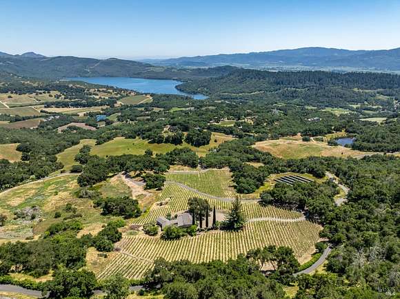 62.5 Acres of Land with Home for Sale in St. Helena, California