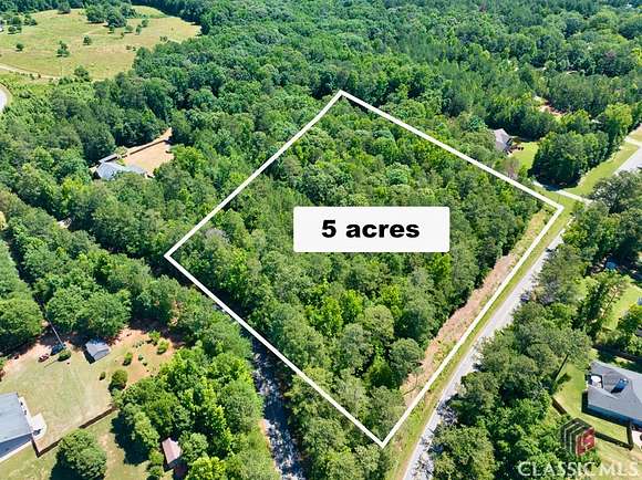 5 Acres of Residential Land for Sale in Winder, Georgia