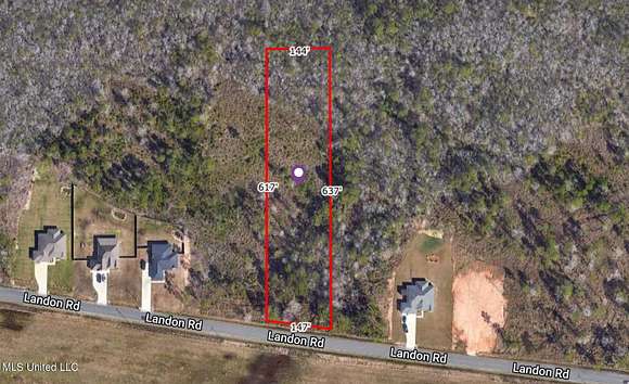 2.1 Acres of Residential Land for Sale in Gulfport, Mississippi