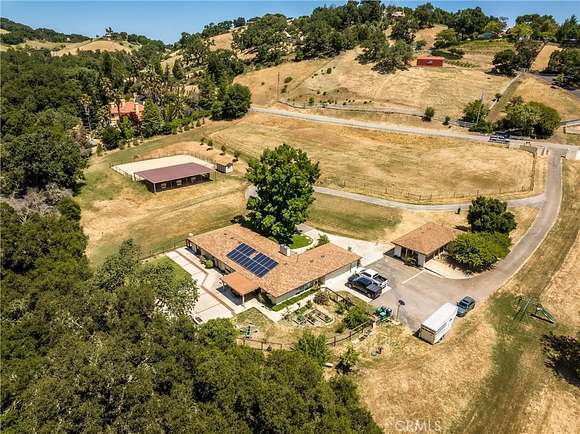 3.9 Acres of Residential Land with Home for Sale in Atascadero, California