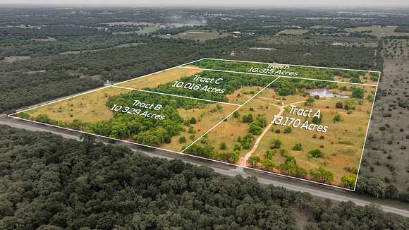 10.3 Acres of Recreational Land & Farm for Sale in Whitt, Texas