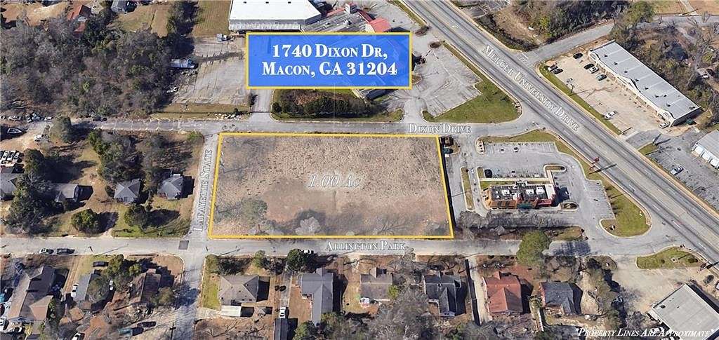 1 Acre of Commercial Land for Sale in Macon, Georgia
