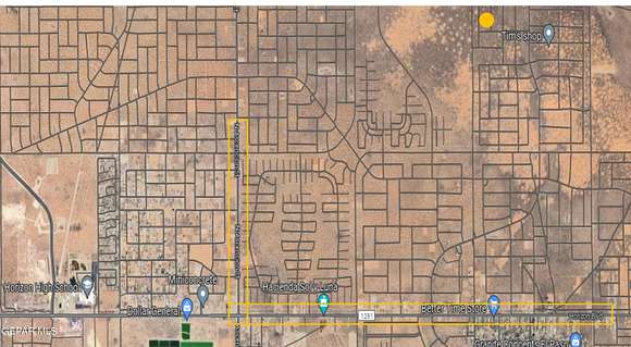 0.83 Acres of Residential Land for Sale in Horizon City, Texas