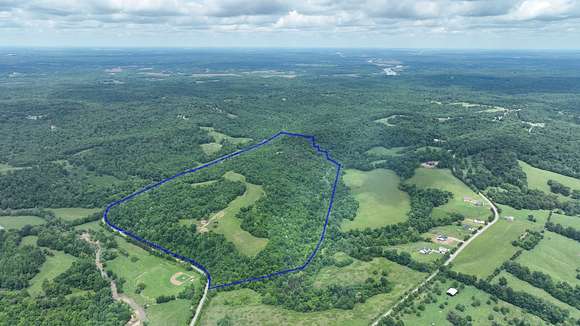150 Acres of Recreational Land for Auction in Palmyra, Tennessee