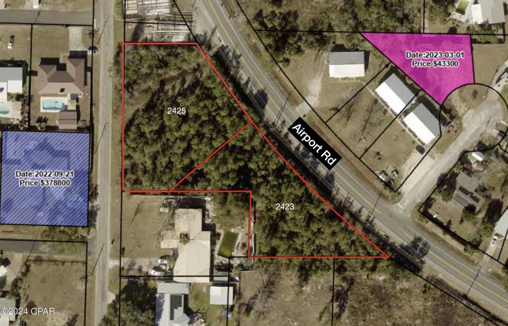 1.24 Acres of Land for Sale in Panama City, Florida