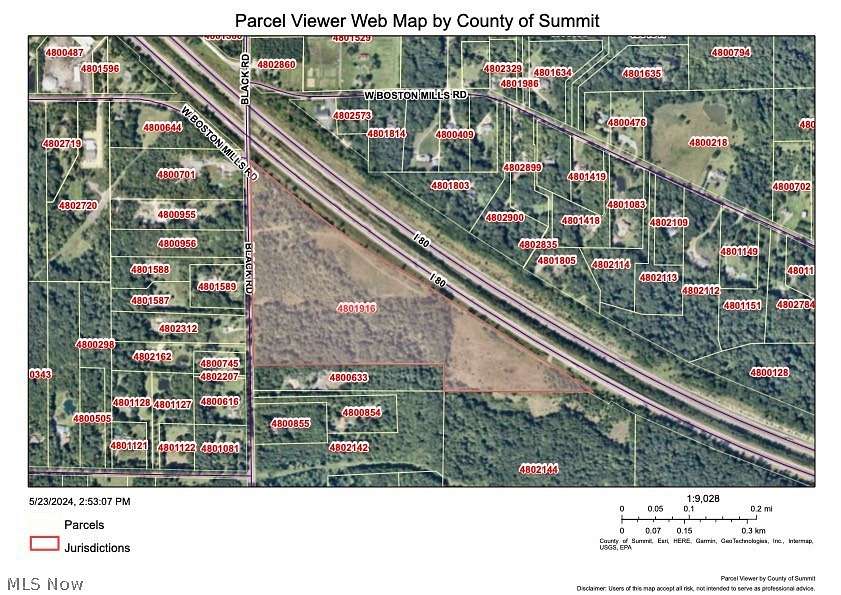 45.2 Acres of Land for Sale in Richfield, Ohio