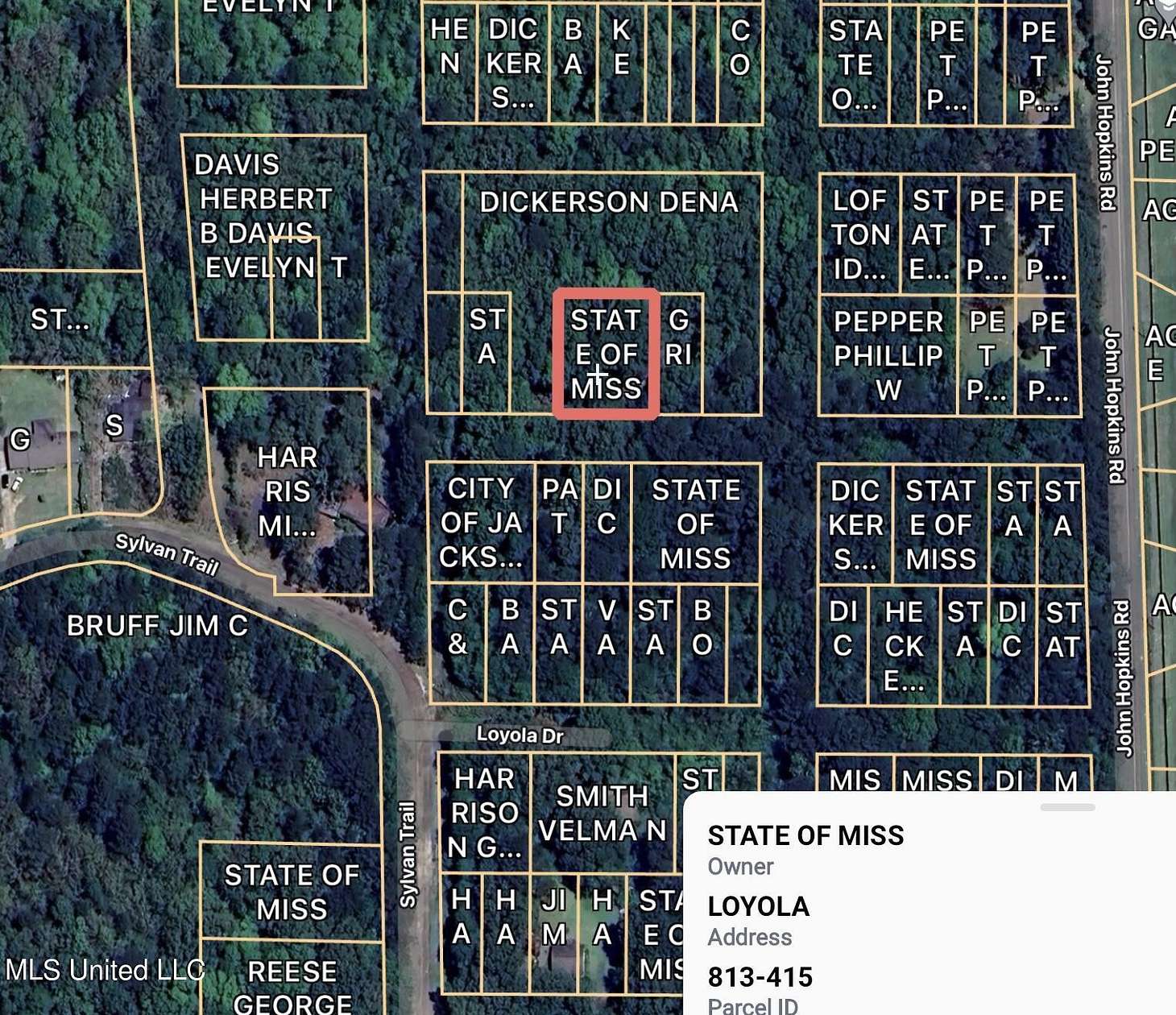 0.29 Acres of Residential Land for Sale in Jackson, Mississippi