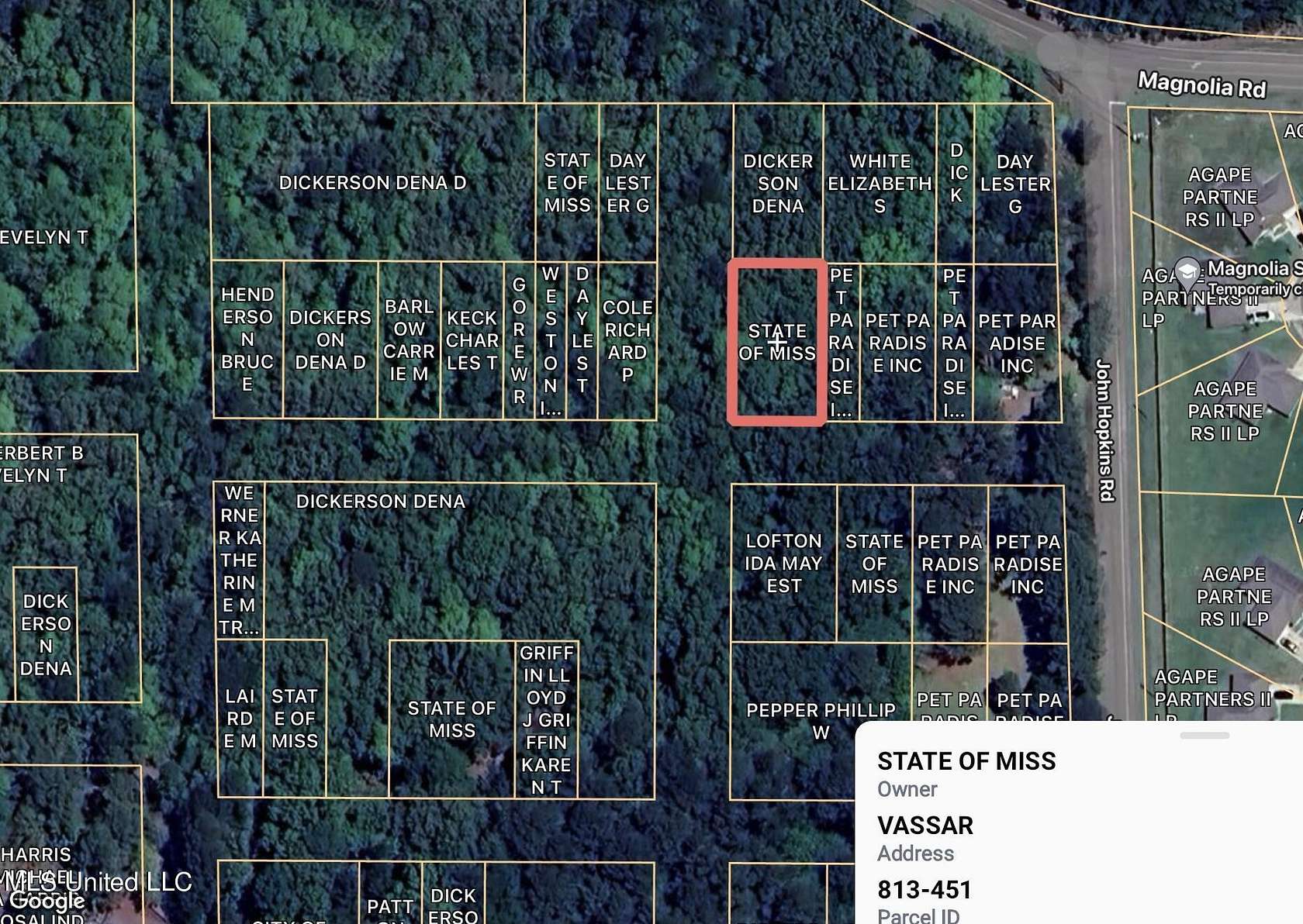 0.21 Acres of Residential Land for Sale in Jackson, Mississippi